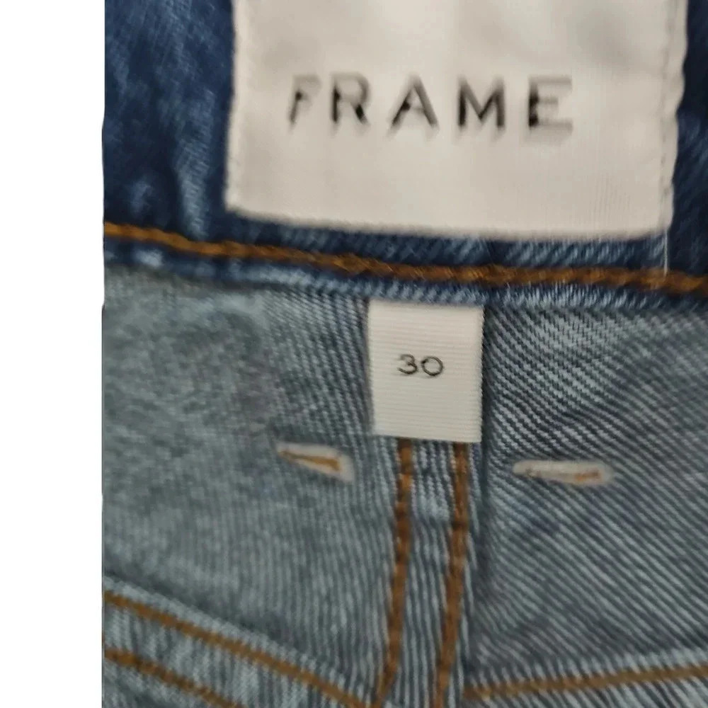 FRAME Le High N Tight Tapered Denim Jeans Stearnlee Size 30 NWT - Picture 10 of 13